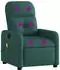vidaXL Massagesessel Dunkelgrün Stoff (374212)