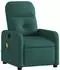 vidaXL Massagesessel Dunkelgrün Stoff (374212)