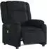 vidaXL Massagesessel Elektrisch Schwarz Kunstleder (3205143)