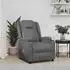 vidaXL Massagesessel anthrazit Kunstleder (321314)
