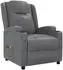 vidaXL Massagesessel anthrazit Kunstleder (321314)