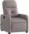 vidaXL Massagesessel Taupe Stoff (374213)