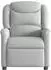 vidaXL Massagesessel Wolkengrau Stoff (4015615)