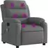 vidaXL Massagesessel Dunkelgrau Stoff (373475)