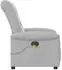 vidaXL Massagesessel Wolkengrau Stoff (4015635)
