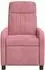 vidaXL Massage-Relaxsessel, rosa Samt