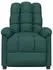 vidaXL Massagesessel Dunkelgrün Stoff (289812)