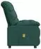 vidaXL Massagesessel Dunkelgrün Stoff (289812)