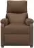 vidaXL Massagesessel Braun Stoff (322458)