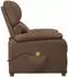 vidaXL Massagesessel Braun Stoff (322458)