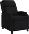 vidaXL Massage-Relaxsessel, schwarz, Stoff