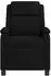 vidaXL Massage-Relaxsessel, schwarz, Stoff