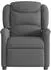 vidaXL Massagesessel Dunkelgrau Stoff (4015607)