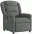 vidaXL Massagesessel Dunkelgrau Stoff (4015607)
