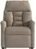 vidaXL Massagesessel mit Aufstehhilfe Taupe Mikrofasergewebe (3303094)