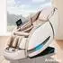 Ambiness YUNA Massagesessel 3D-Ganzkörpermassage, Zero Gravity, weiß