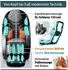 Ambiness YUNA Massagesessel 3D-Ganzkörpermassage, Zero Gravity, weiß