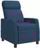 vidaXL Massage-Relaxsessel blau, Stoff