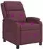 vidaXL Massage-Relaxsessel lila, Stoff