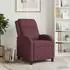 vidaXL Massage-Relaxsessel lila, Stoff