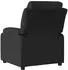 vidaXL Massage-Relaxsessel schwarzer Stoff (3205725)