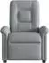 vidaXL Massagesessel Hellgrau Stoff (4015626)