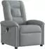 vidaXL Massagesessel Hellgrau Stoff (4015626)