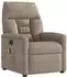 vidaXL Massagesessel elektrisch, Mikrofaser, taupe (3303080)
