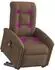 vidaXL Massagesessel mit Aufstehhilfe, neigbar, braun, Stoff (3303268)