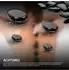 Habys Hot Stone Massagestein-Set, Basalt, 36-teilig mit Bambuskiste