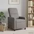 vidaXL Massage-Relaxsessel taupe