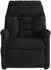 vidaXL Massagesessel Schwarz Stoff (4015554)