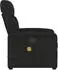 vidaXL Massagesessel Schwarz Stoff (4015554)