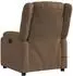 vidaXL Massagesessel, verstellbar, Stoff, braun (373552)