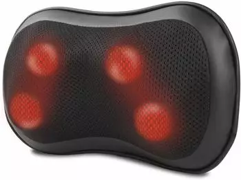 RENPHO Massagekissen 4D-Knetmassage Shiatsu mit Wärme (RF-NM067-BK-N1)