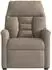 vidaXL Massagesessel Aufstehhilfe Elektrisch Taupe Mikrofasergewebe (3303108)
