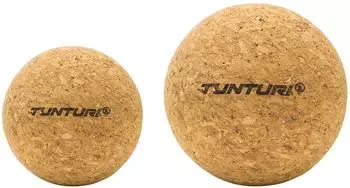 Tunturi Massageball-Set aus Kork, Faszien (14TUSYO060)