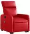 vidaXL Massagesessel mit Aufstehhilfe Rot Kunstleder (3206761)