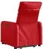 vidaXL Massagesessel mit Aufstehhilfe Rot Kunstleder (3206761)