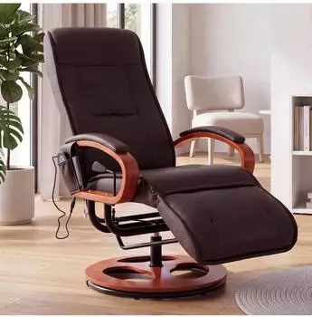 MCW Terni II Massagesessel Kunstleder, coffee
