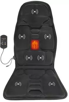 VITALmaxx Massagesitzauflage mit W&auml;rme, 4 Intensit&auml;ten & 8 Programme (30027)
