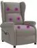 vidaXL Wing Back elektrischer Massagesessel, taupe Stoff (3460297)