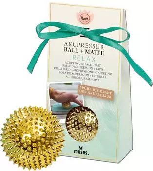 moses. Verlag Omm for you Akupressur-Ball Relax mit Unterlage, &Oslash; 4,5cm (63407)