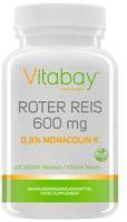 Vitabay Roter Reis 600 mg mit Monacolin K 4,5 mg 120 vegane Tabletten