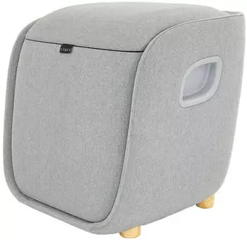 Synca REi Fu&szlig;massagehocker grau (SY-100991)
