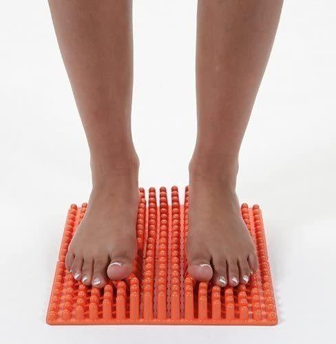 Gymnic Fußmassagematte Bene-Feet Mat, 23x28x4 cm, Reflexzonenmassage-Matte