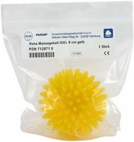 Massageball Igel 8 cm gelb 1 St