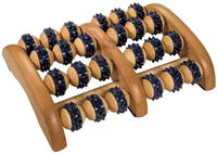 Croll & Denecke Massageroller Fu&szlig;roller mit 2x4 Rollen 22,8 &times; 18 &times; 5,8 cm 1 St