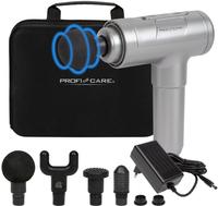 ProfiCare PC-MP 3087 Massagepistole 3 Stufen 4 austauschbaren Aufs&auml;tze