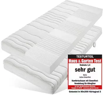 BeCo Active Greenfirst 90x190cm (2 Stk.) H3